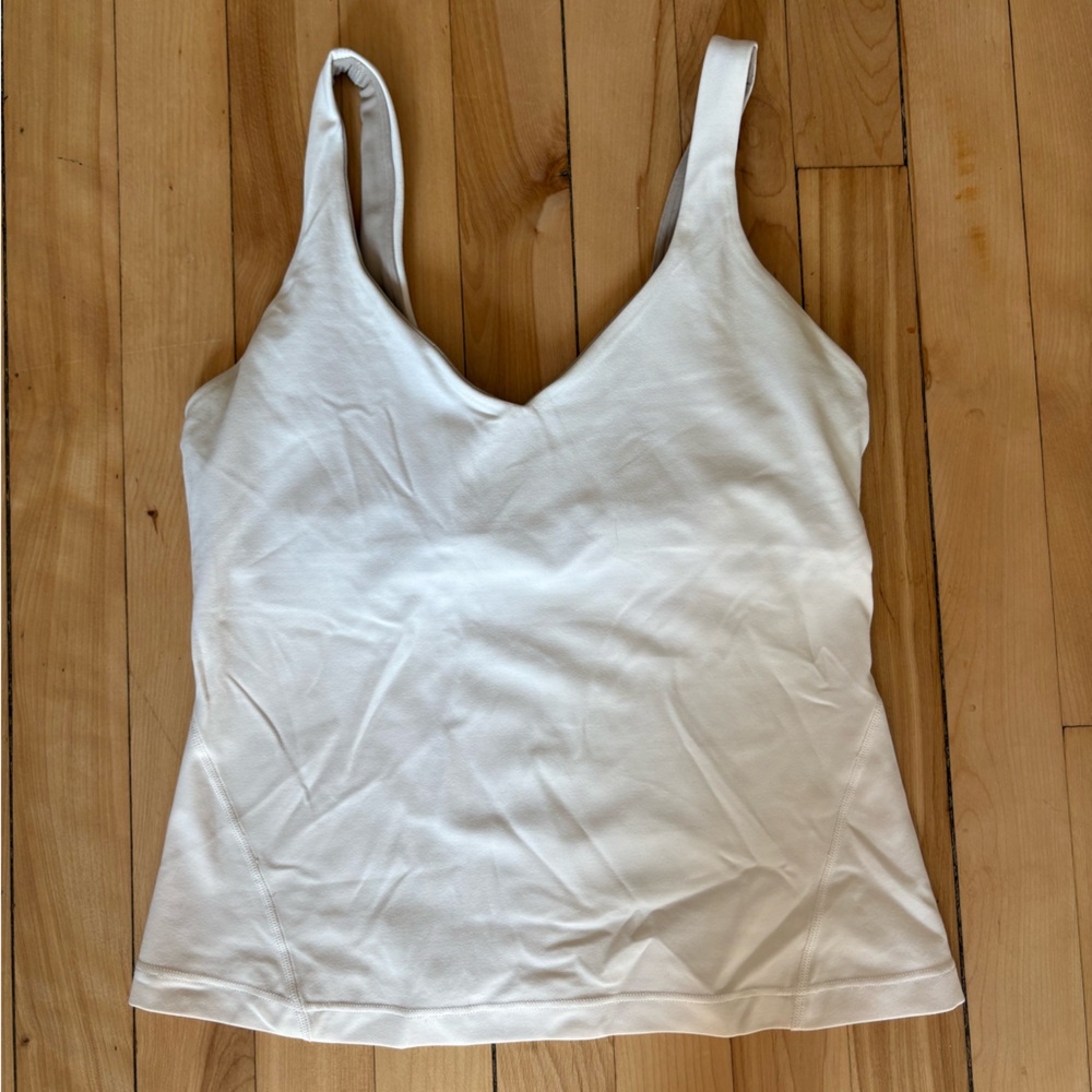 Classic White Women's Sports Bra